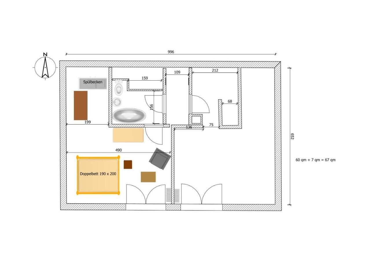 Erholung Mit Seesicht, Terrasse Und Garten اوبرلنغن المظهر الخارجي الصورة